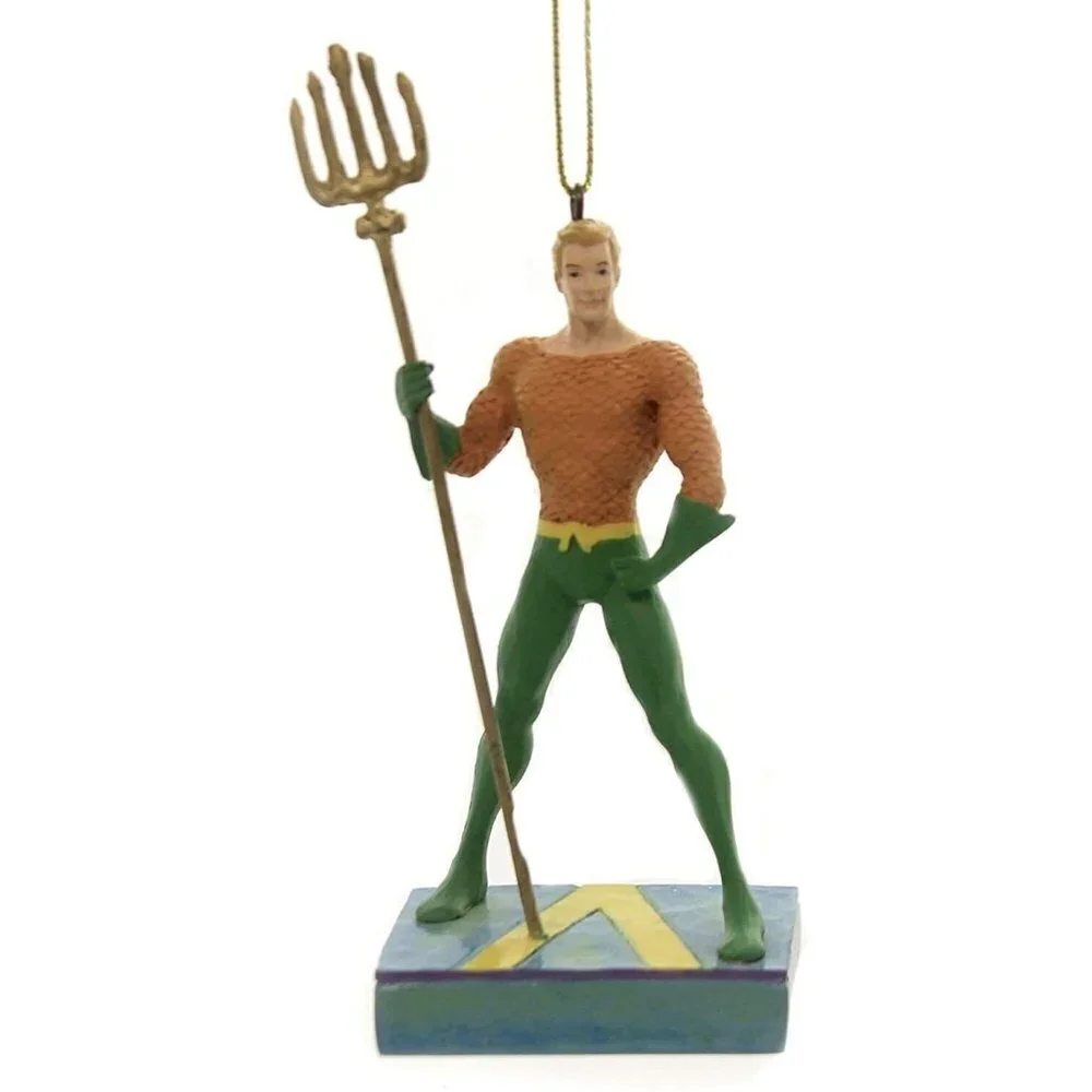 DC Comics by Jim Shore Aquaman Silver Age Ornament 3.5